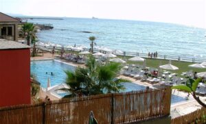 Beachfront resort with pool and ocean view