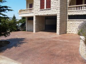 Stone house with spacious driveway