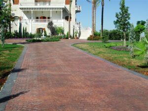 Grand estate with landscaped gardens