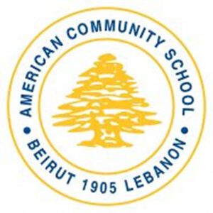 ACS – American Community School logo – TopCrete decorative concrete client