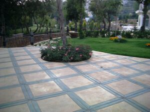 Decorative concrete project by TopCrete in Lebanon