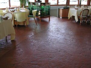 Decorative concrete project by TopCrete in Lebanon