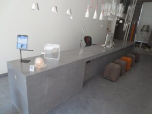 Decorative concrete by TopCrete — Gemmayze Light Box, Lebanon