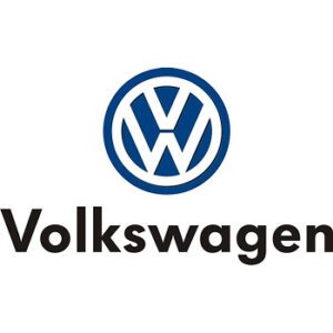 Volkswagen dealership logo – TopCrete decorative concrete client