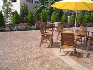 Decorative concrete project by TopCrete in Lebanon