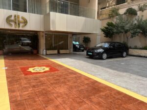 Decorative concrete project by TopCrete in Lebanon